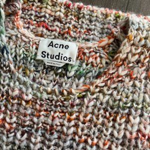 ACNE STUDIOS WOOL KNIT DRESS